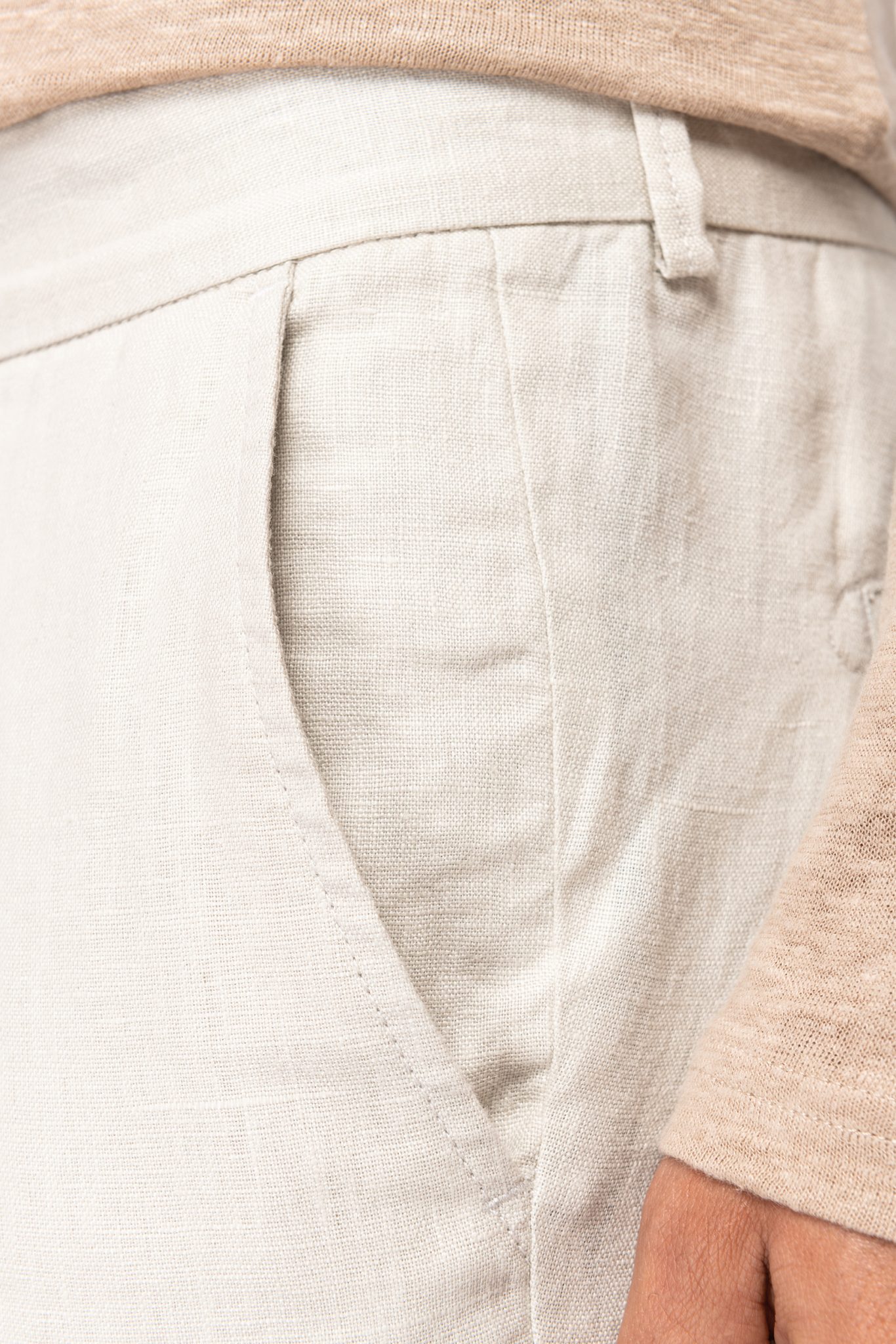Miniature 7 pour Bermuda en lin homme