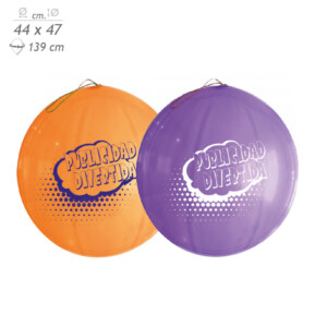 Visuel Ballons de baudruche rond pastel 48 cm personnalisés