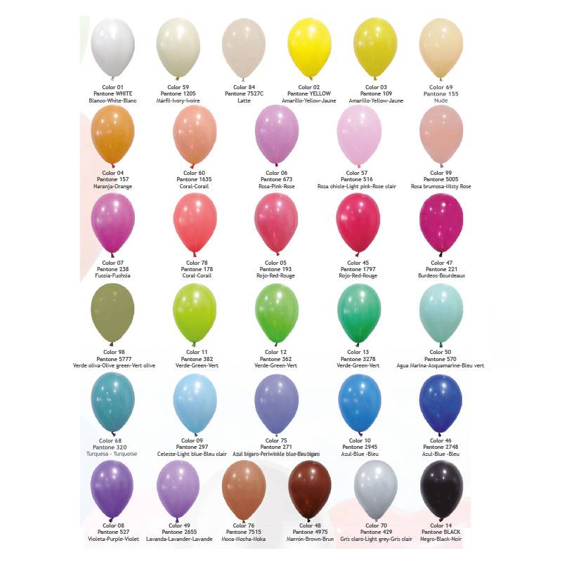 Miniature 2 pour Ballons de baudruche rond 75 cm personnalisés