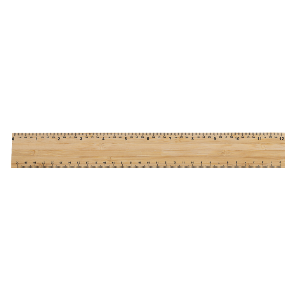 Miniature 3 pour Règle 30cm épaisse et double face en bambou Timberson
