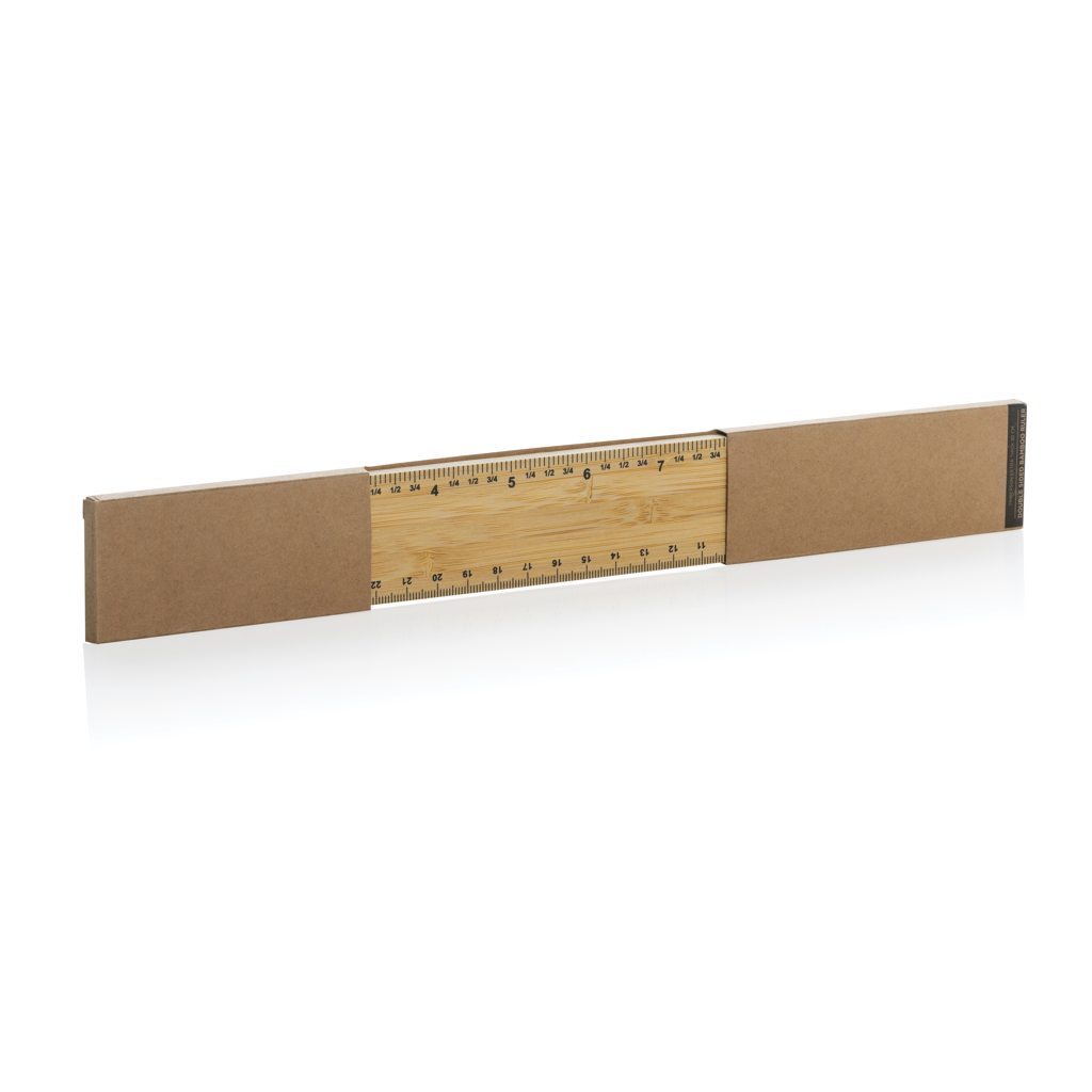 Miniature 9 pour Règle 30cm épaisse et double face en bambou Timberson