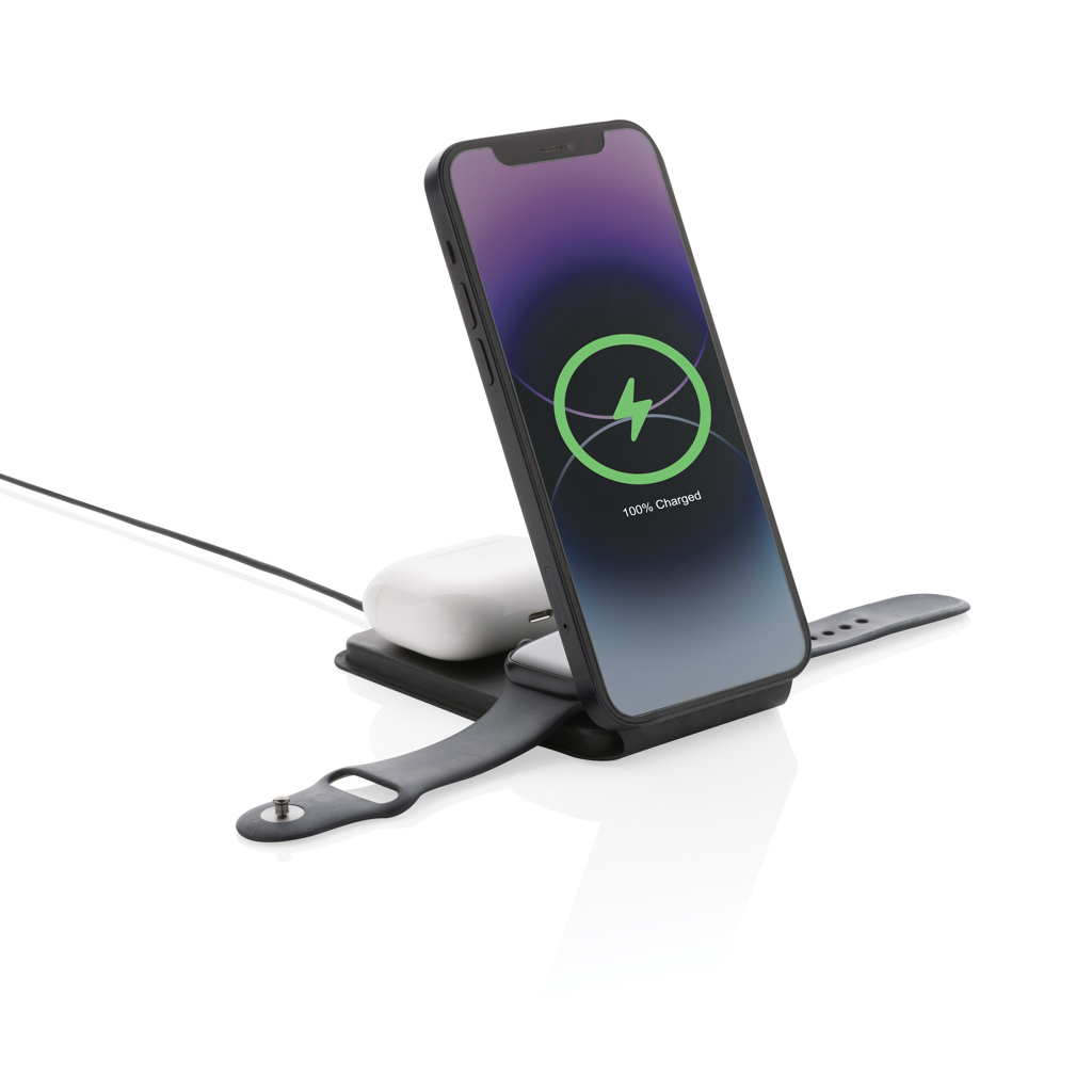 Miniature 2 pour Chargeur magnétique 15W en PU recyclé RCS Swiss Peak