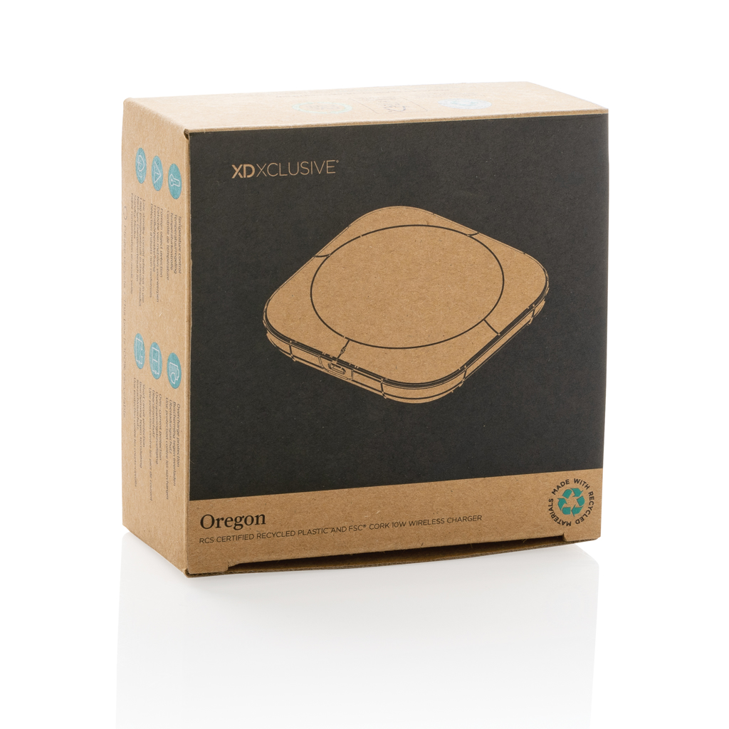 Miniature 10 pour Chargeur 10W en plastique recyclé RCS et liège Oregon
