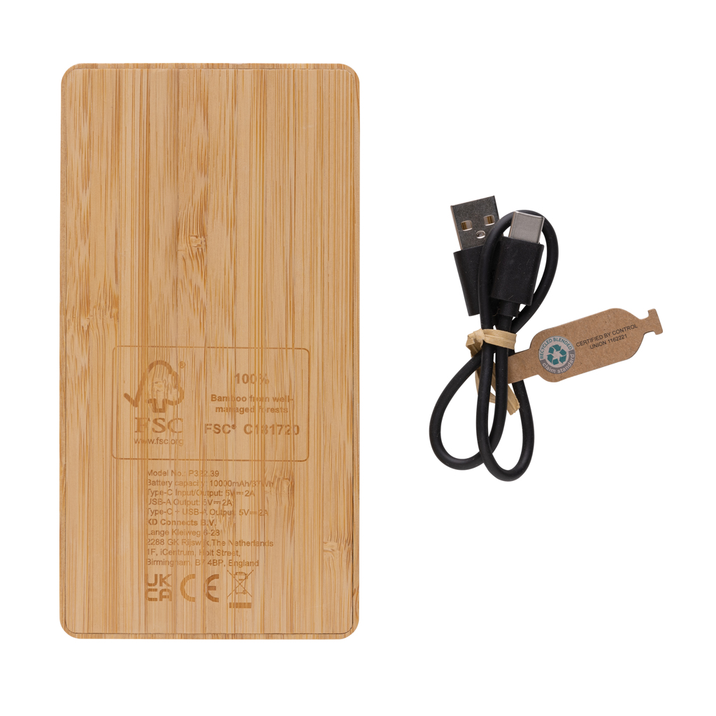 Miniature 6 pour Batterie de secours solaire 10.000mAh en bambou Sunwick