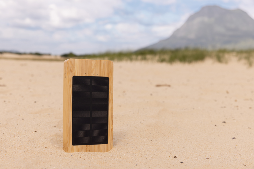 Miniature 11 pour Batterie de secours solaire 10.000mAh en bambou Sunwick