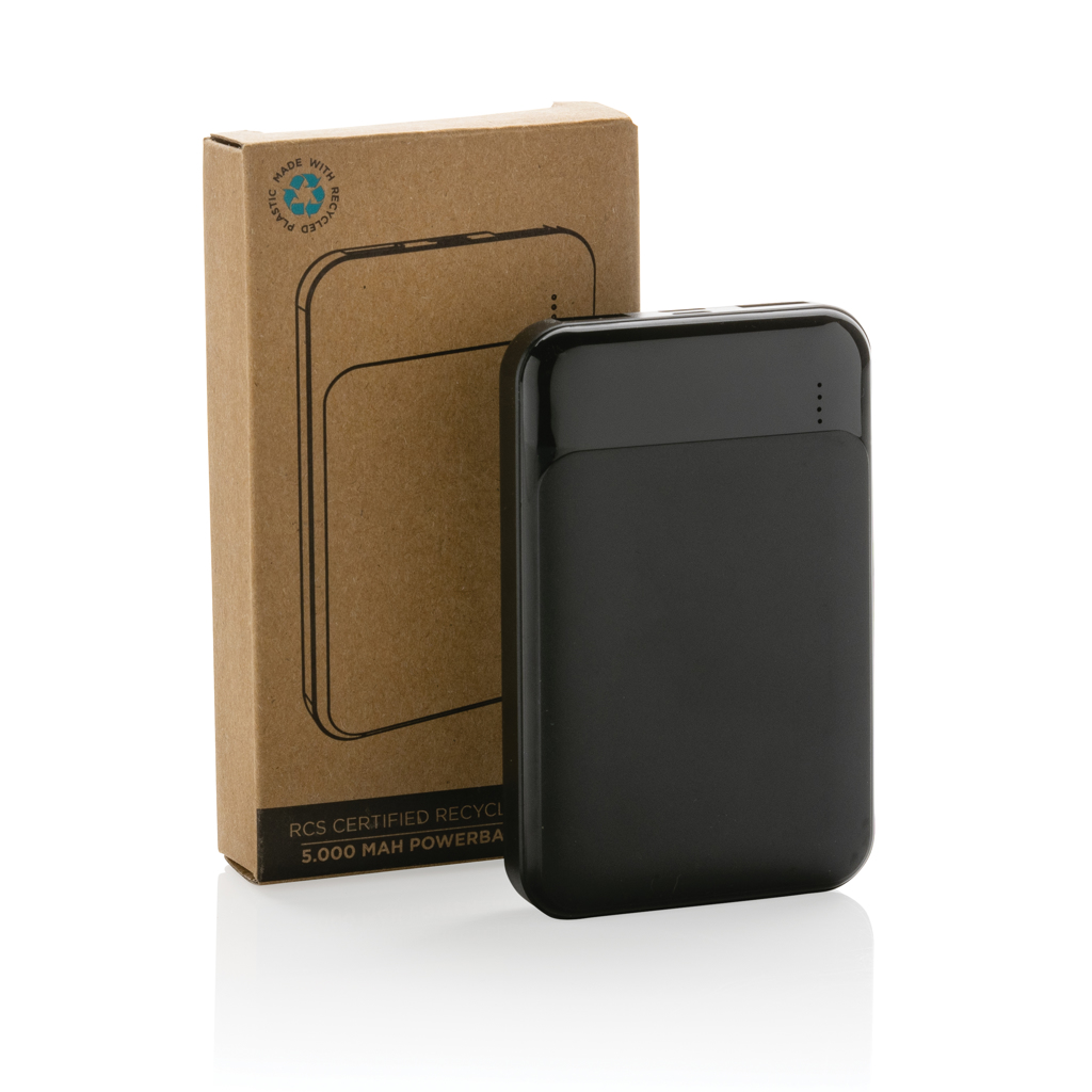 Miniature 10 pour Powerbank 5000 mAh en plastique recyclé RCS