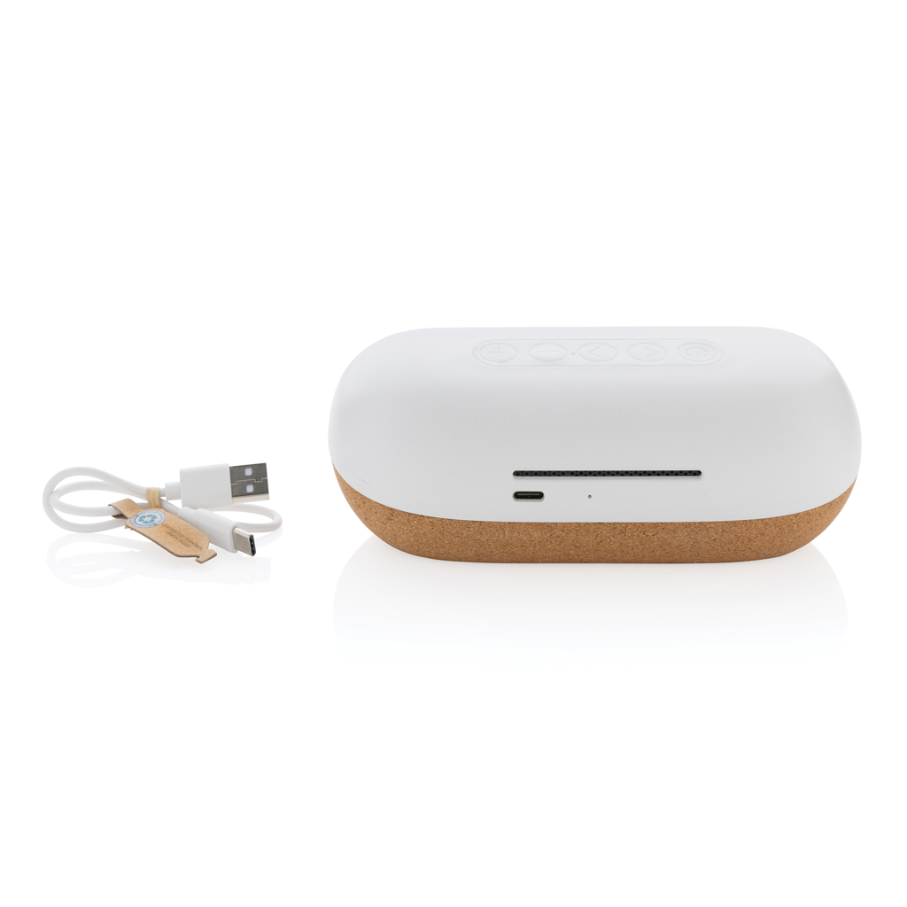 Miniature 5 pour Enceinte 10W en plastique recyclé RCS et liège Oregon