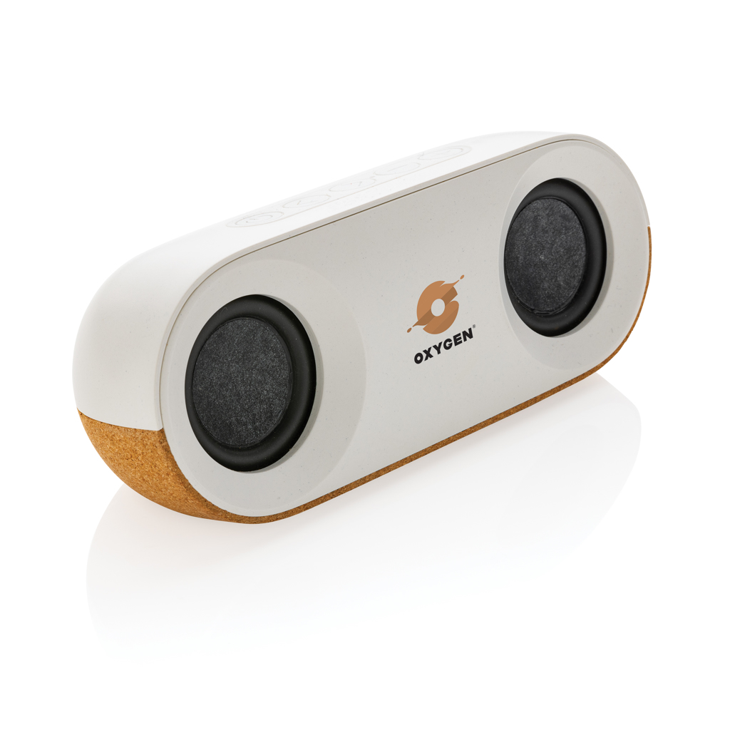 Miniature 7 pour Enceinte 10W en plastique recyclé RCS et liège Oregon