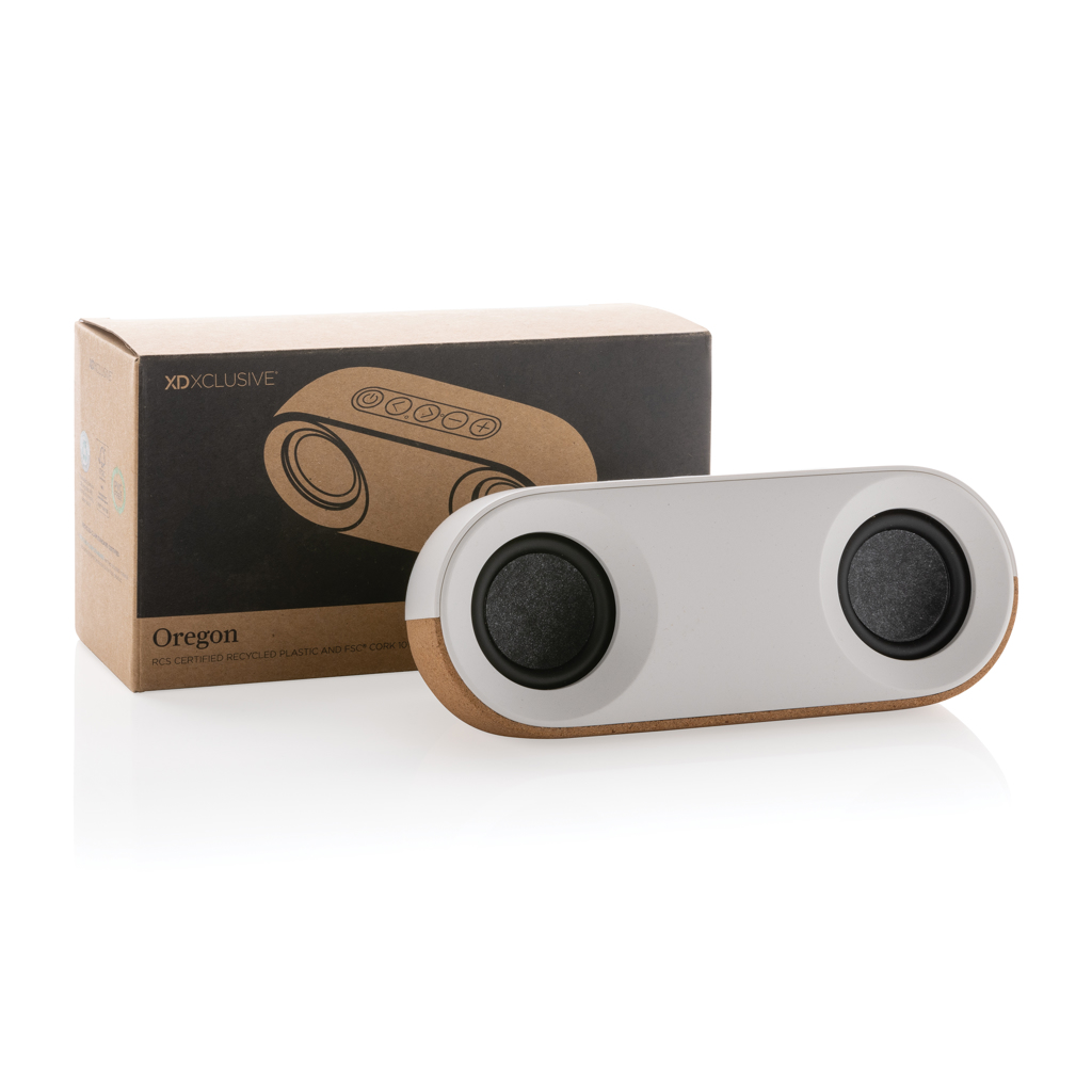 Miniature 11 pour Enceinte 10W en plastique recyclé RCS et liège Oregon