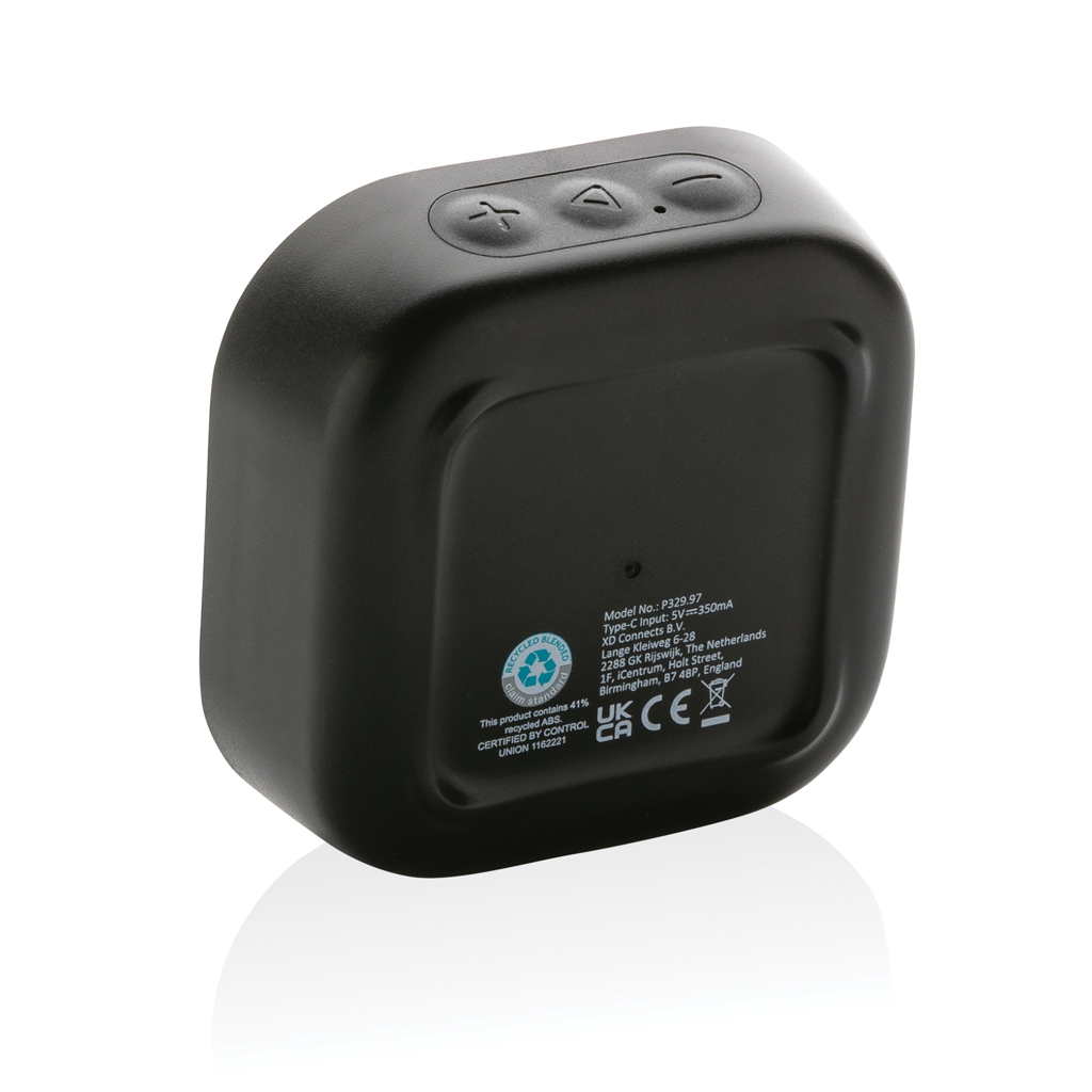 Miniature 3 pour Enceinte 3W en plastique recyclé RCS Soundbox