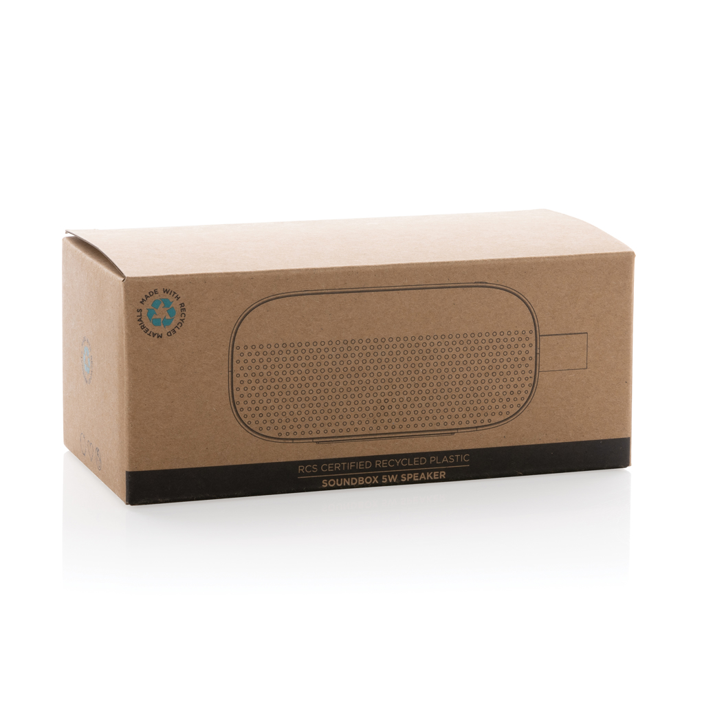 Miniature 12 pour Enceinte 5W en plastique recyclé RCS Soundbox