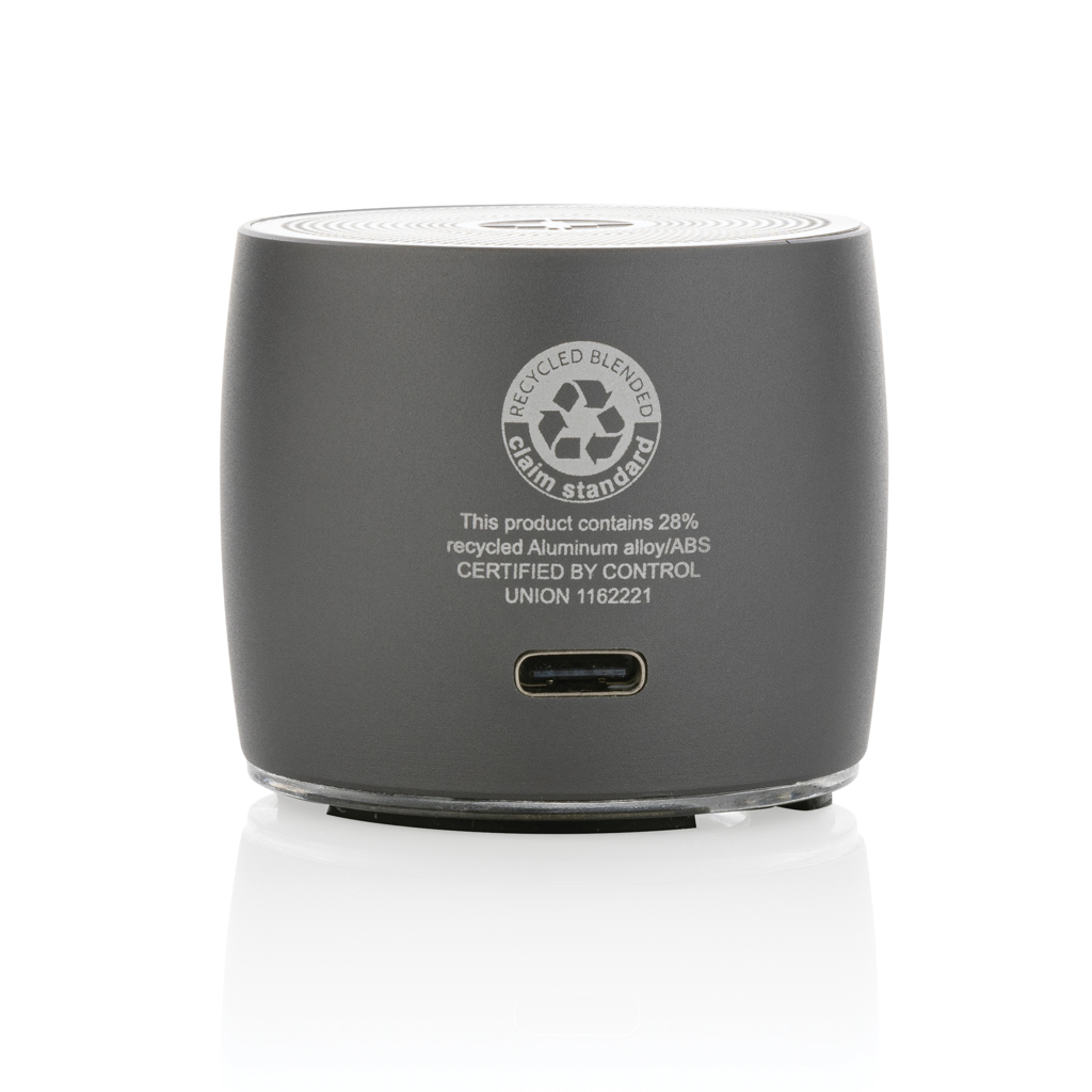Miniature 7 pour Enceinte 3W aluminium recyclé RCS Swiss peak