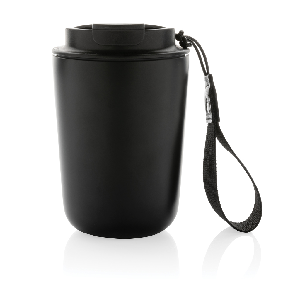 Miniature 3 pour Mug iso en acier inoxydable recyclé RCS avec lanière Cuppa