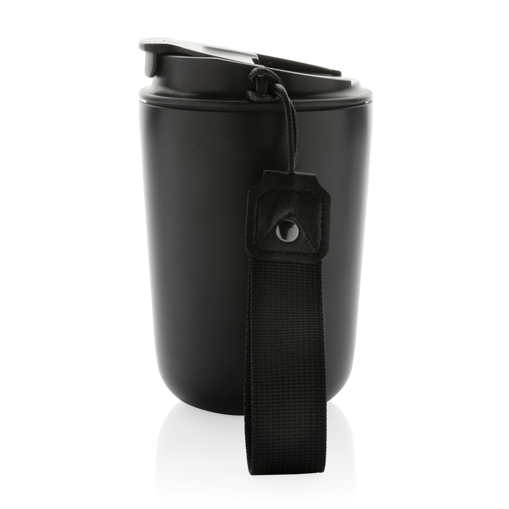 Miniature 5 pour Mug iso en acier inoxydable recyclé RCS avec lanière Cuppa