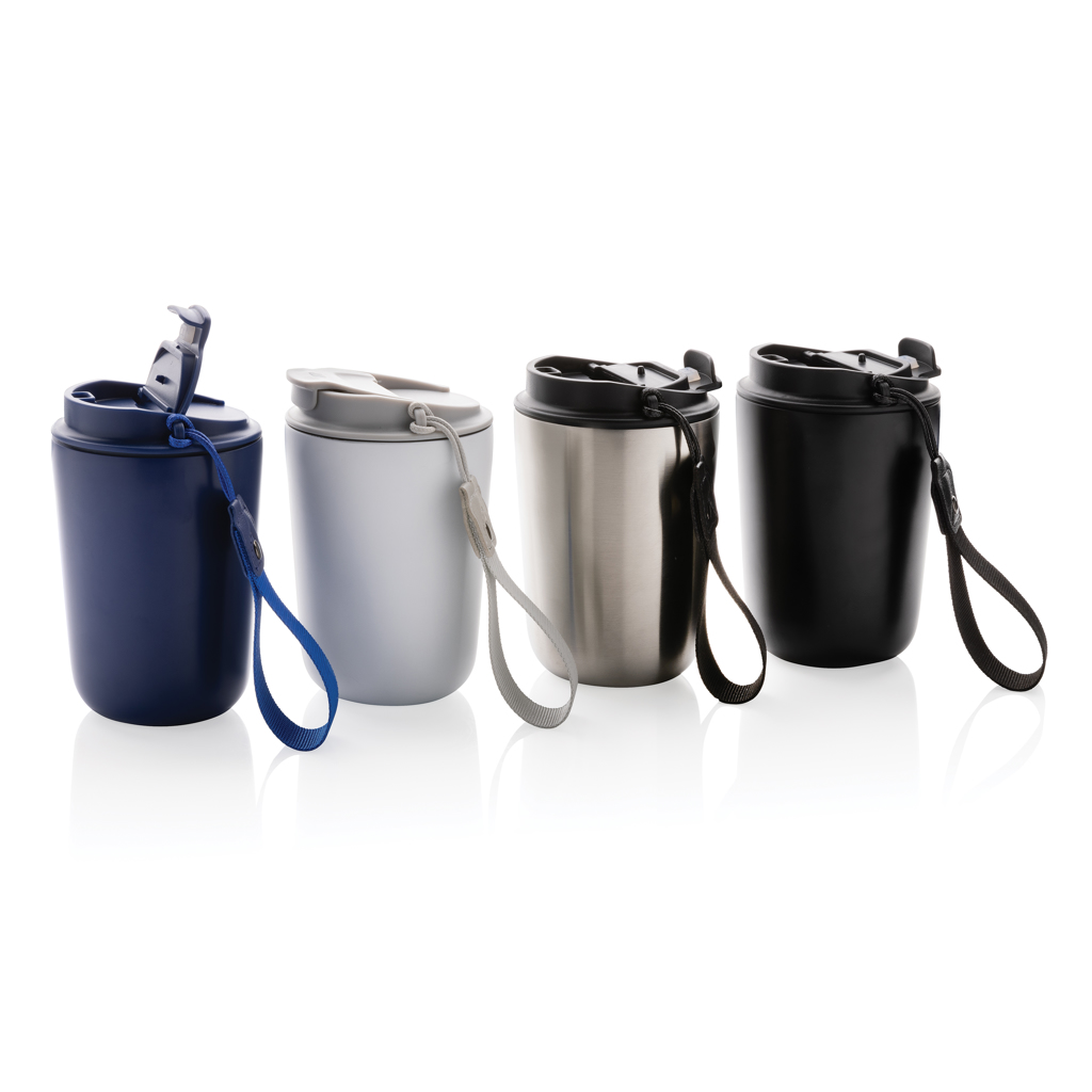 Miniature 9 pour Mug iso en acier inoxydable recyclé RCS avec lanière Cuppa