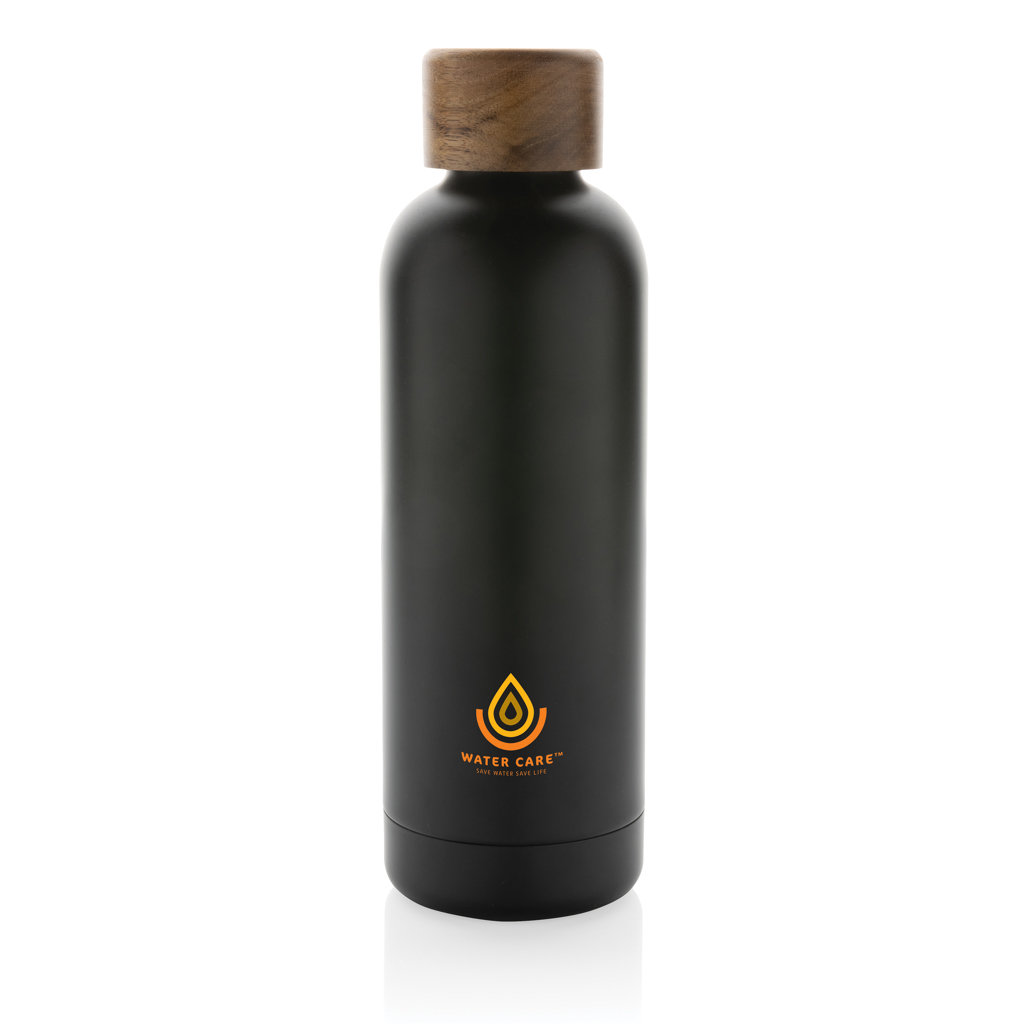 Miniature 5 pour Bouteille iso en acier inoxydable recyclé certifiée RCS Wood