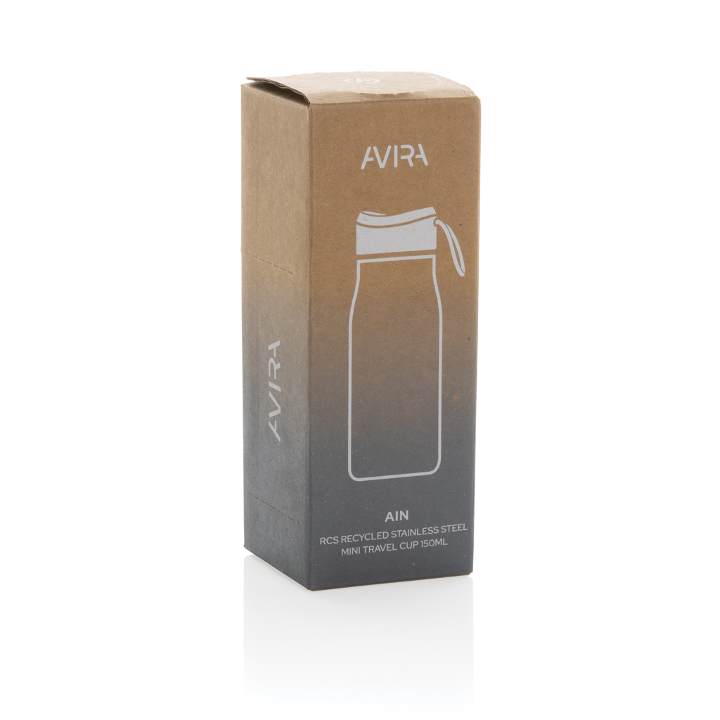 Miniature 15 pour Mini gobelet de voyage 150ml en acier recyclé RCS Avira Ain