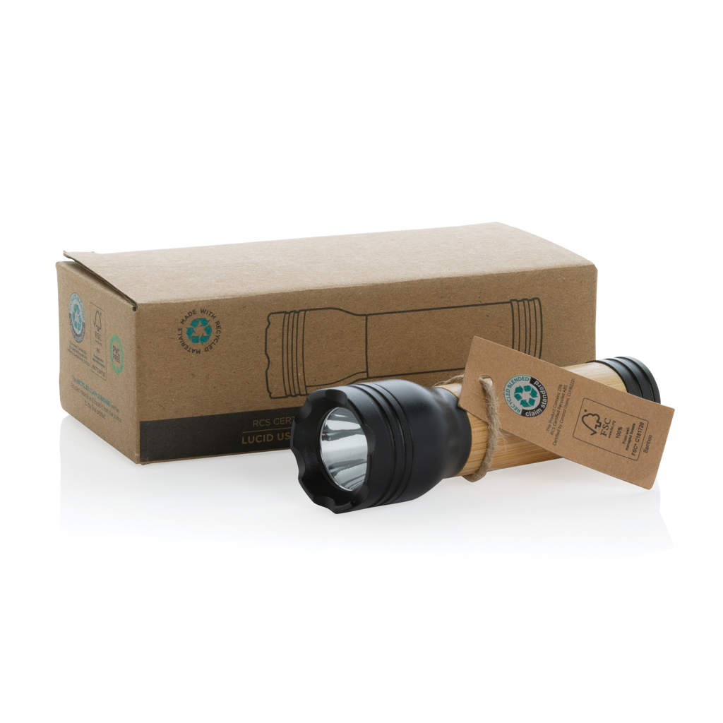 Miniature 11 pour Lampe 1W en plastique recyclé RCS et bambou Lucid