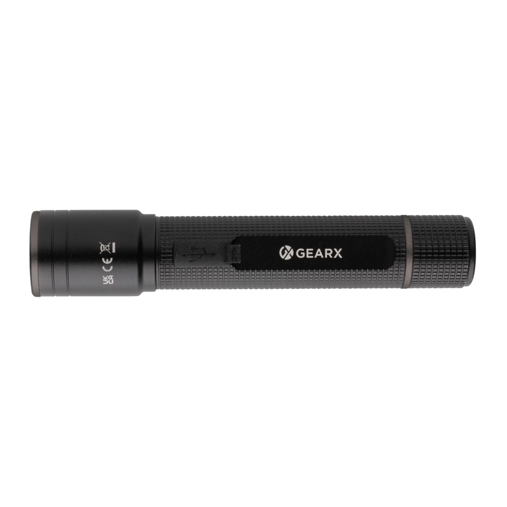 Miniature 3 pour Lampe torche 3W rechargeable par USB en alu RCS Gear X