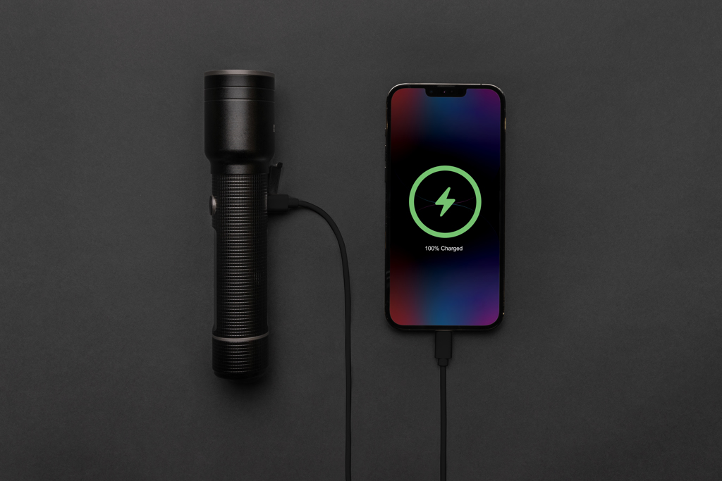 Miniature 6 pour Torche robuste rechargeable par USB en aluminium recyclé RCS