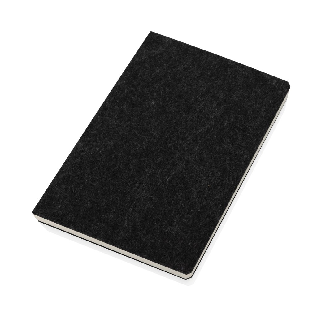 Miniature 3 pour Cahier A5 en feutre recyclé certifié GRS Phrase
