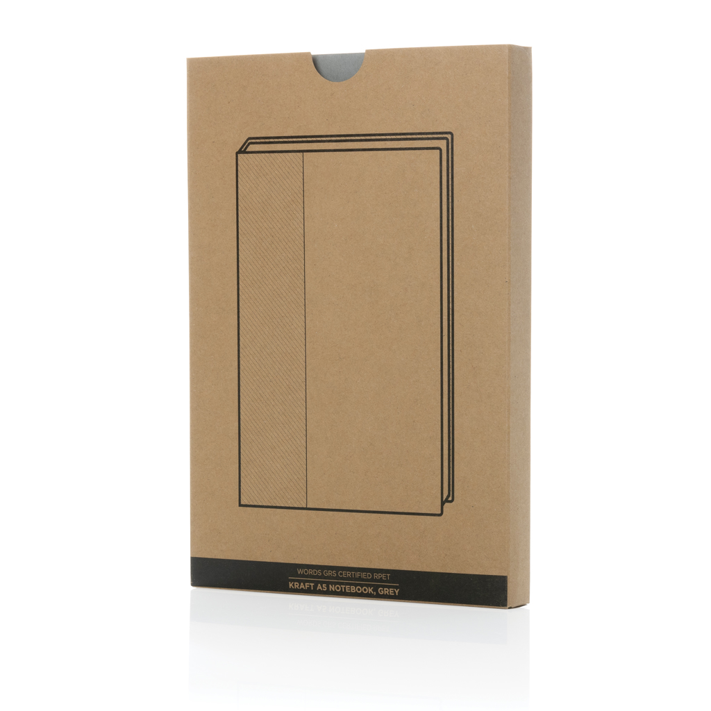 Miniature 10 pour Carnet A5 en Kraft et rPET certifié GRS Words