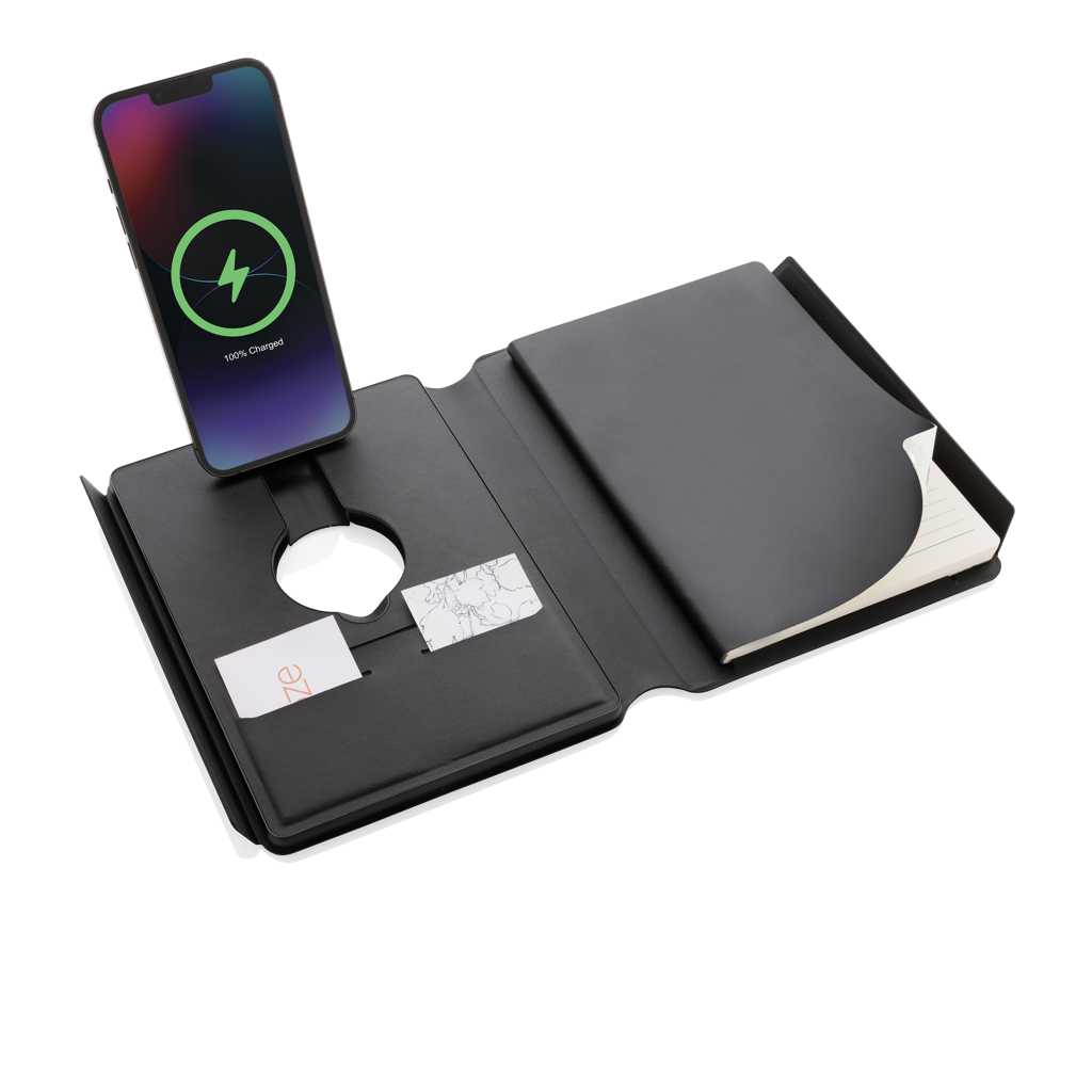 Miniature 12 pour Carnet de notes avec chargeur en PU recyclé RCS Swiss Peak