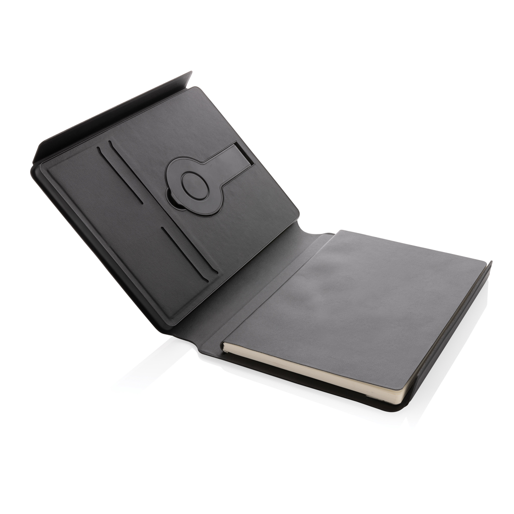 Miniature 5 pour Carnet de notes avec chargeur en PU recyclé RCS Swiss Peak