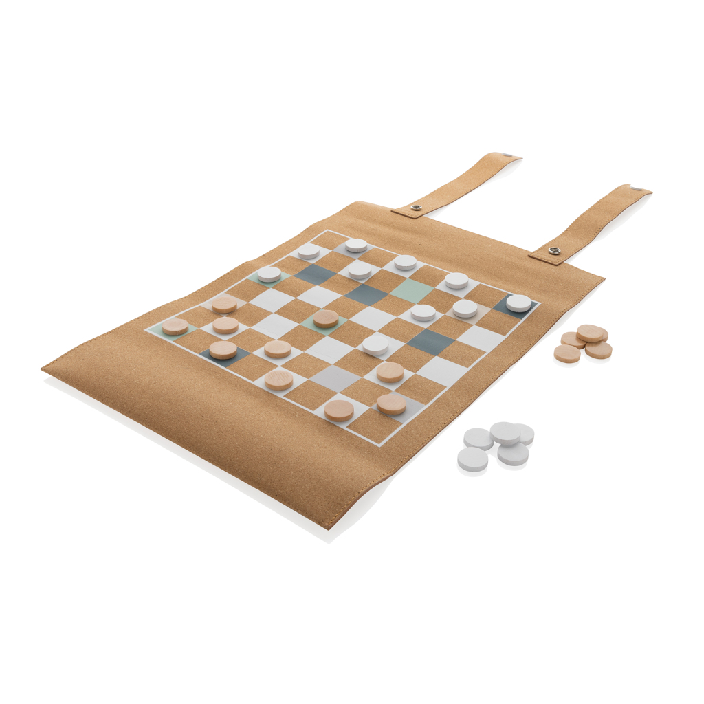 Miniature 3 pour Jeu de backgammon et de dames en liège Britton