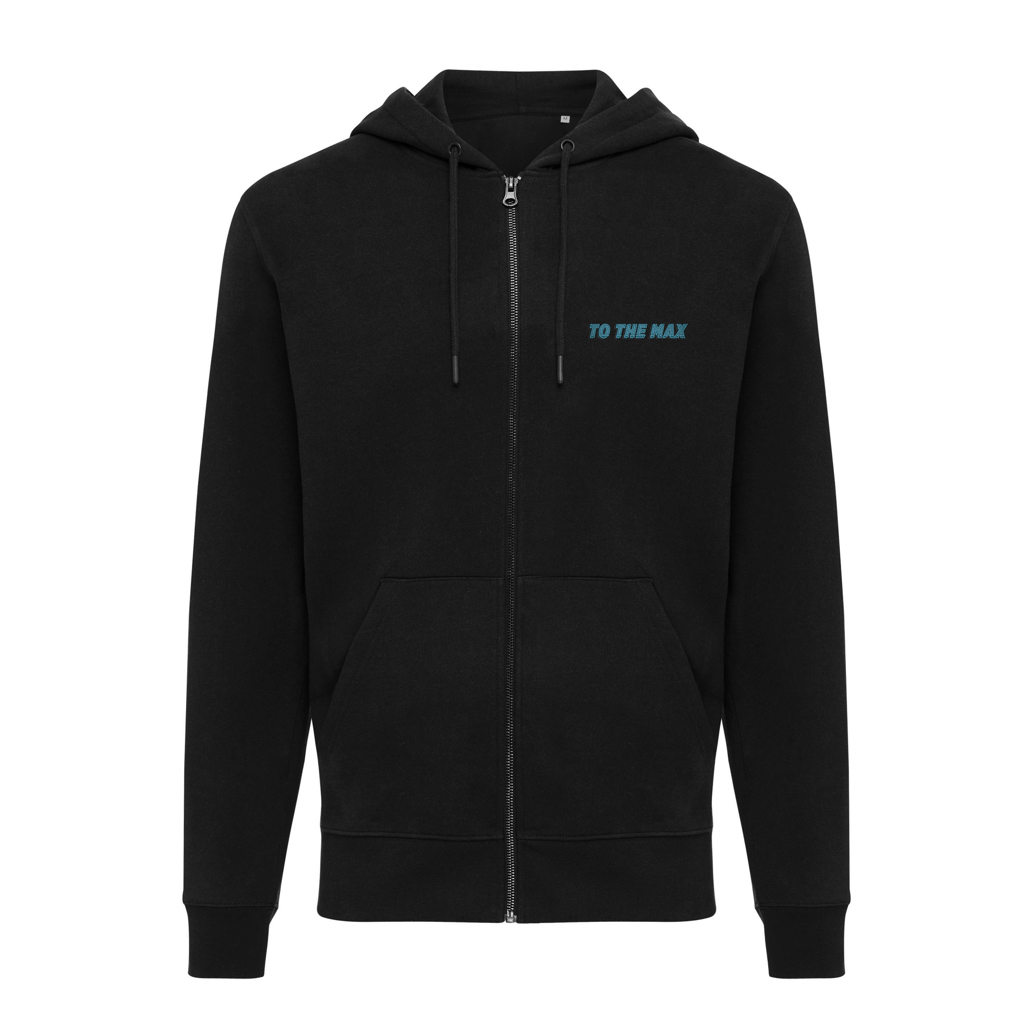 Miniature 5 pour Sweat à capuche avec zip en coton recyclé Iqoniq Abisko