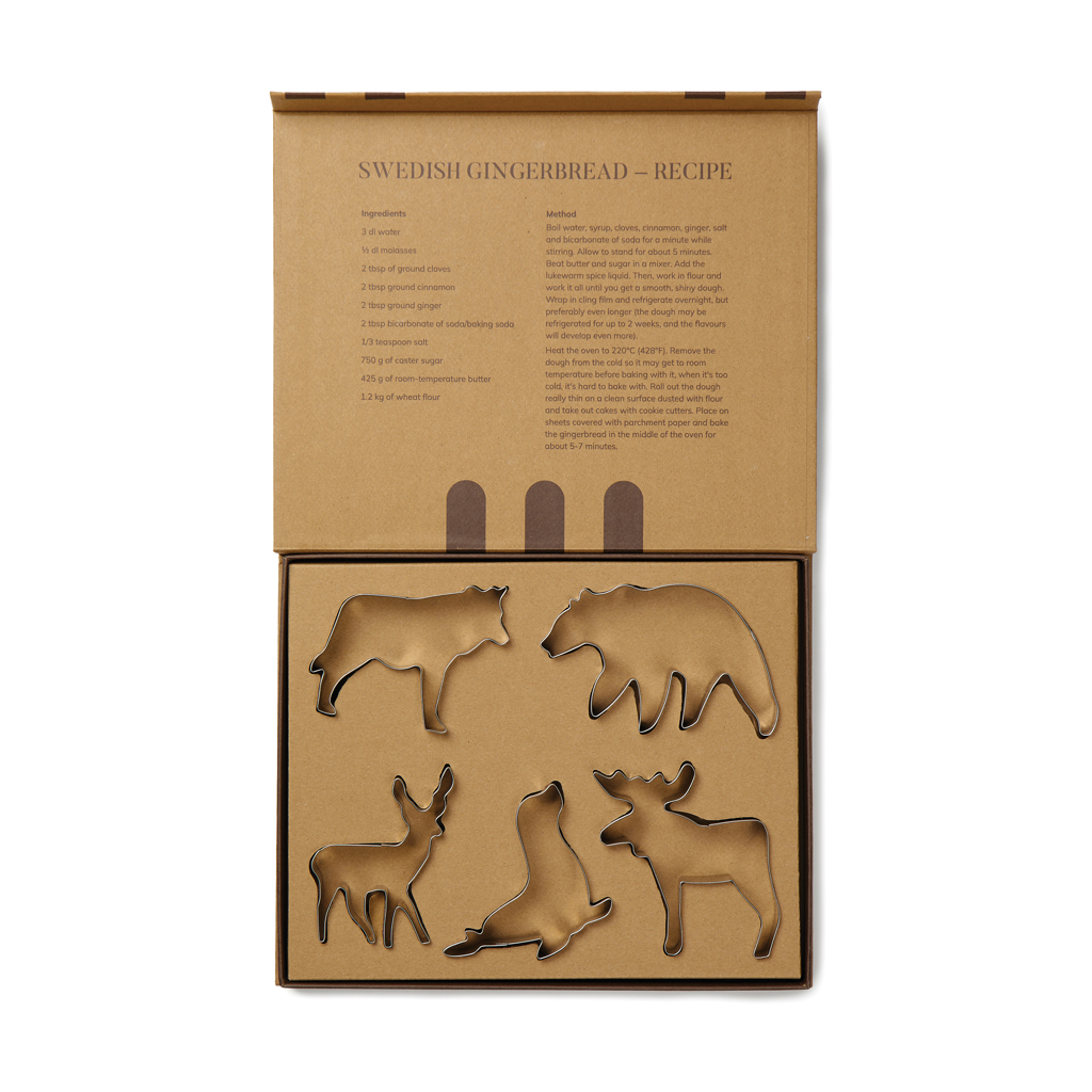 Miniature 2 pour VINGA Set de 5 grands emporte-pièces Nordic