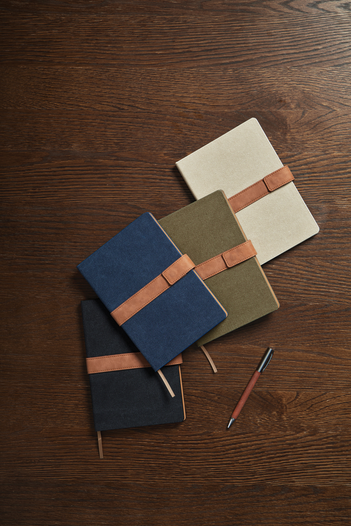 Miniature 7 pour VINGA Carnet de notes en toile recyclée RCS Bosler