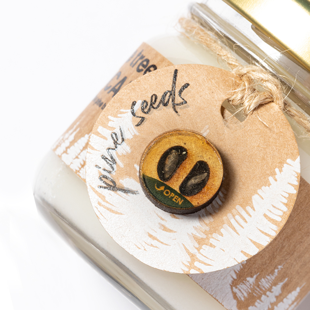 Miniature 2 pour Bougie Aromatique Siniha - personnalisable