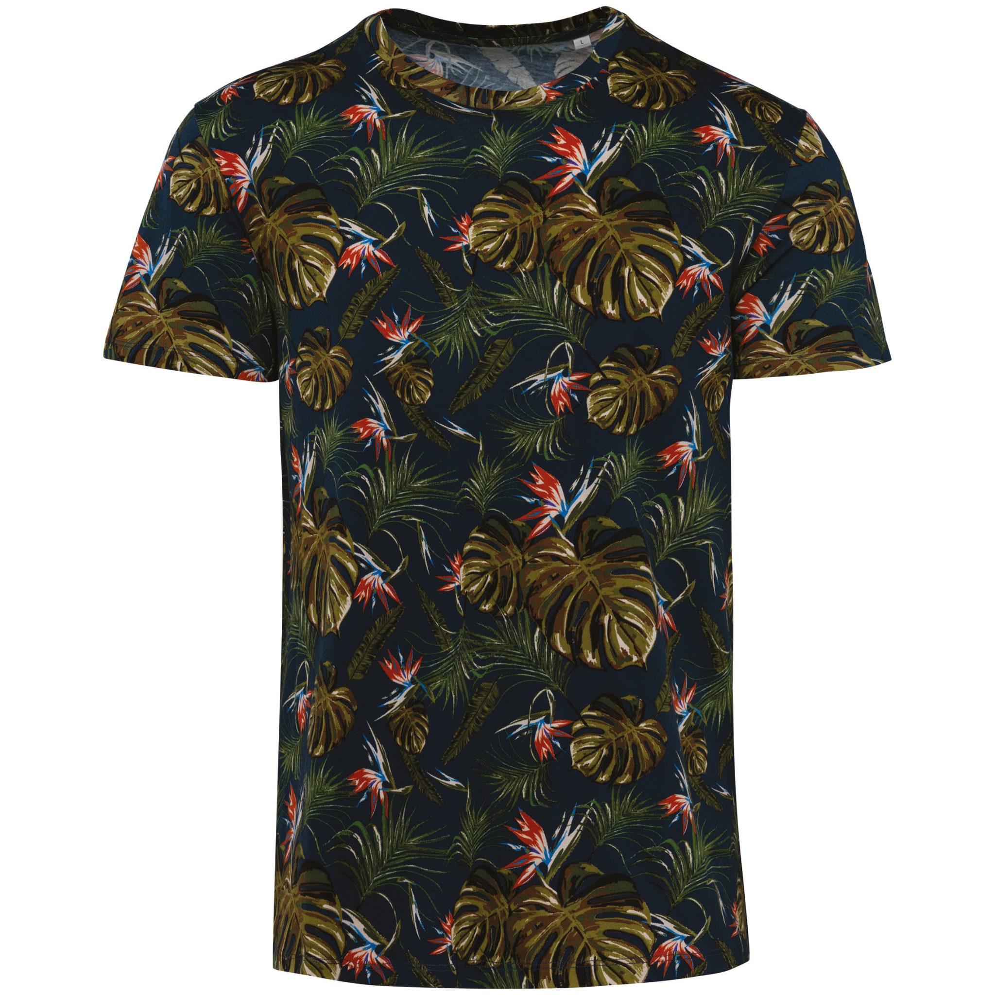 Miniature 9 pour T-shirt écoresponsable imprimé tropical homme
