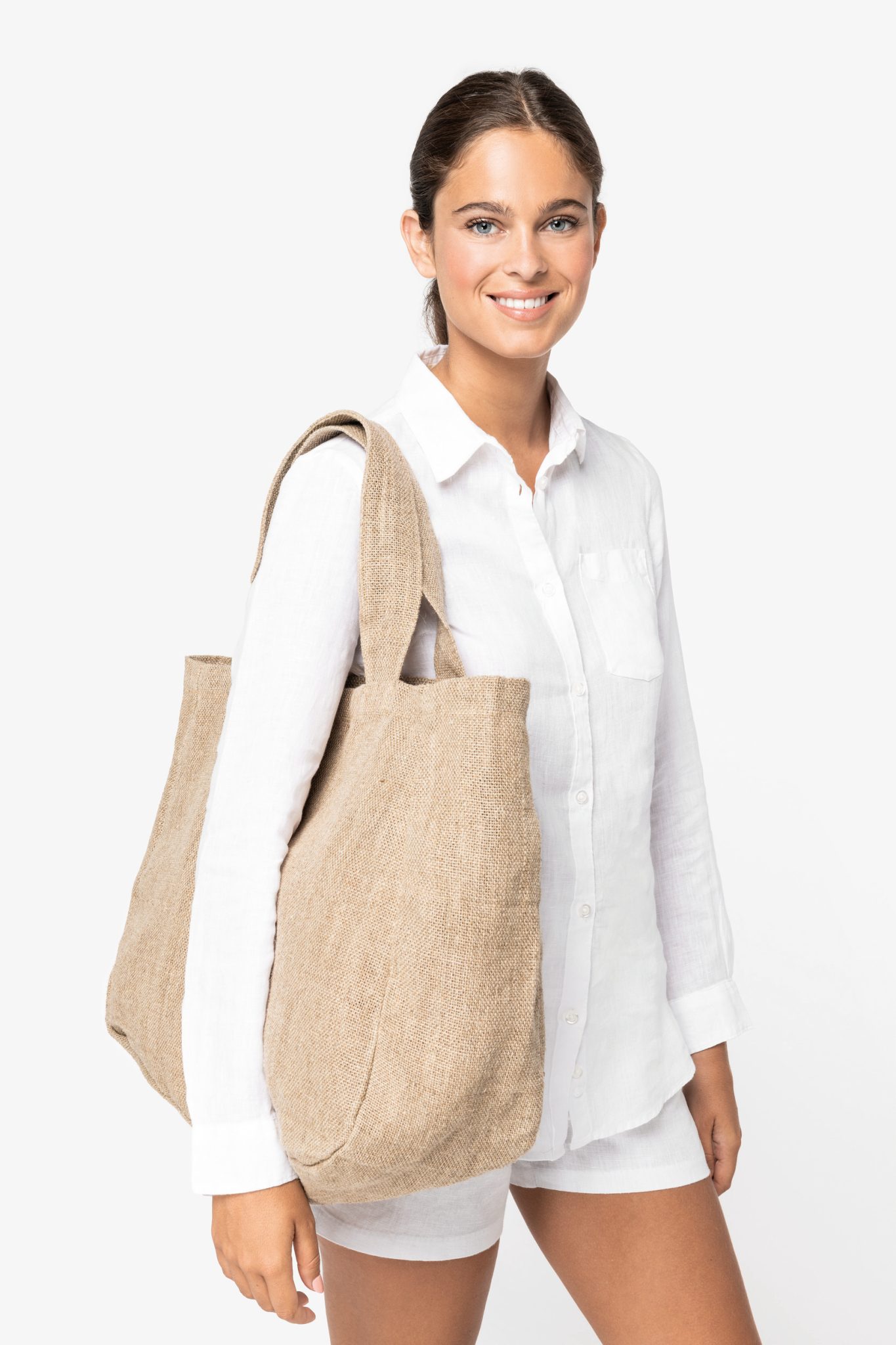 Miniature 1 pour Sac shopping en jute