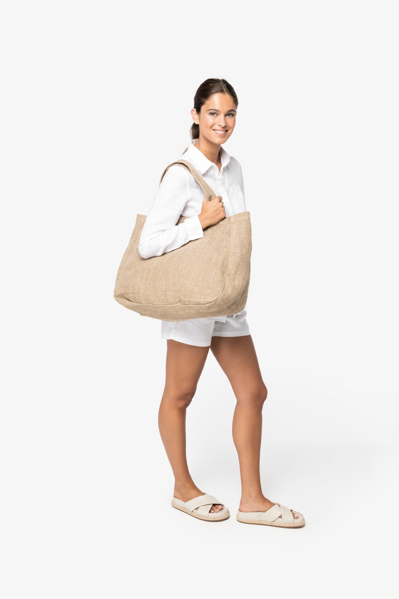 Miniature 2 pour Sac shopping en jute