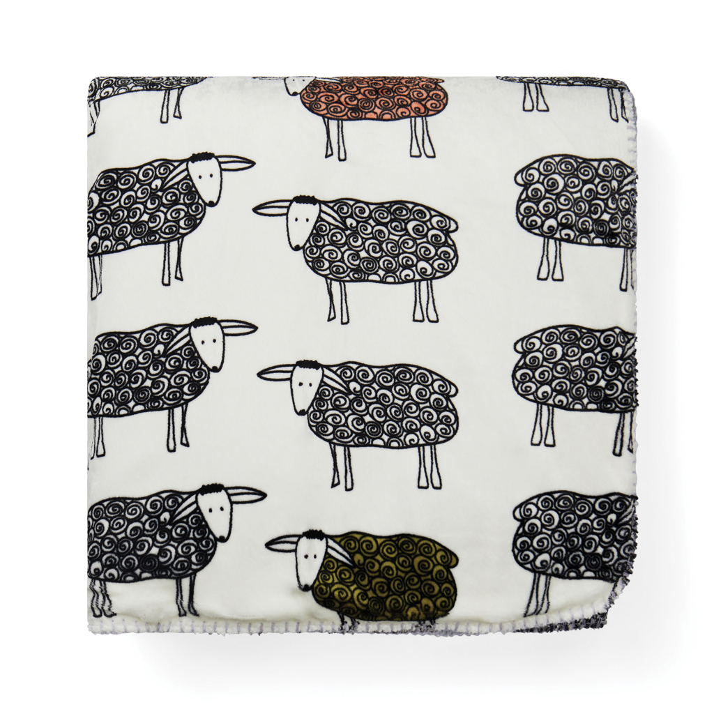 Miniature 3 pour VINGA Plaid sherpa en rPET Sheep