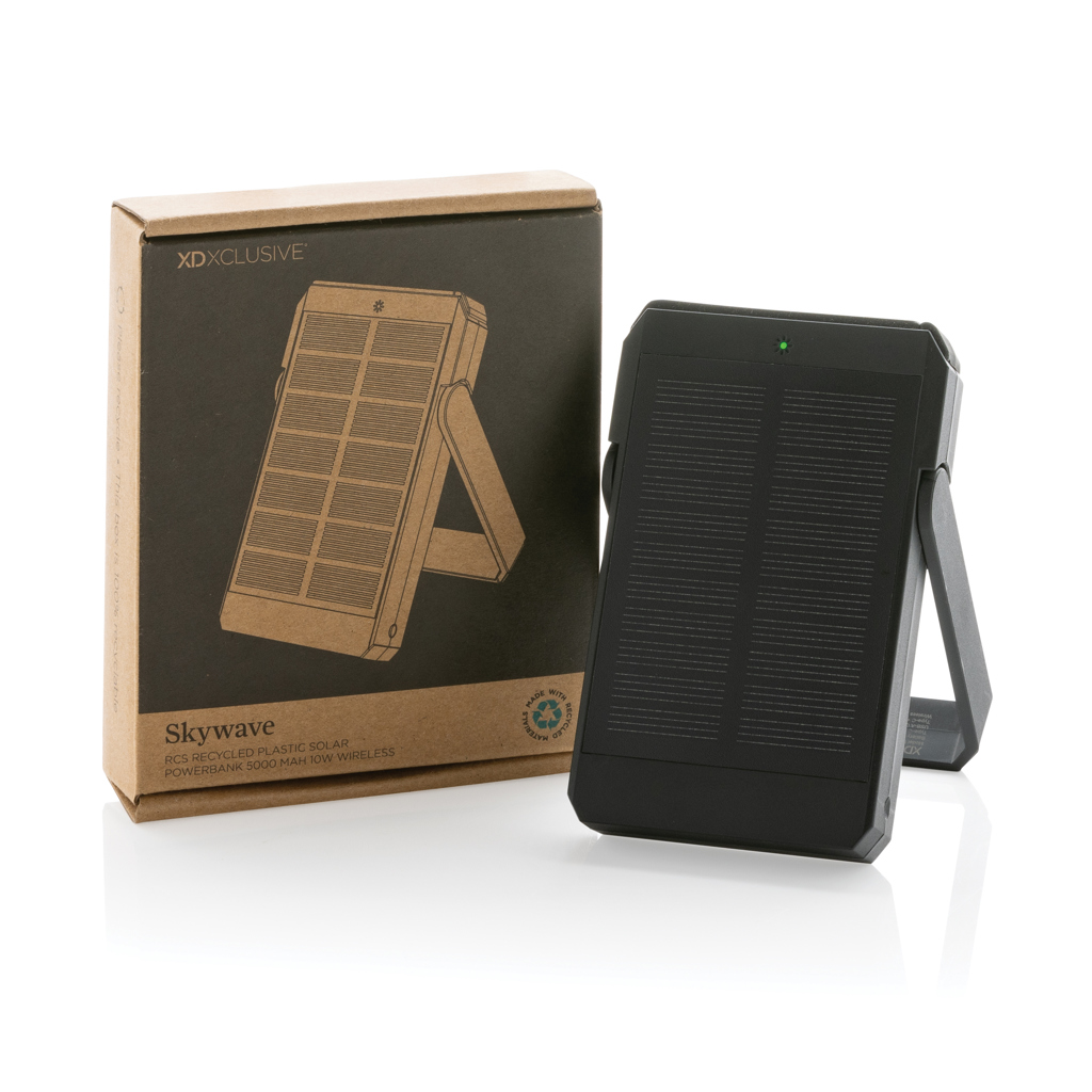 Miniature 15 pour Powerbank solaire 5000 mAh et 10W en plastique RCS Skywave