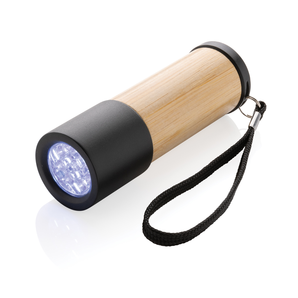 Miniature 2 pour Lampe torche en bambou et plastique recyclé RCS