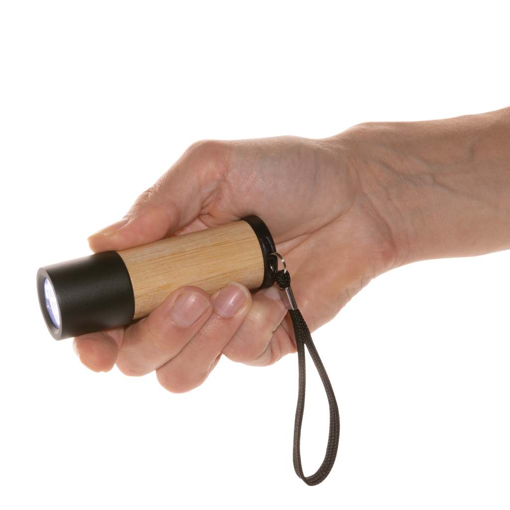 Miniature 5 pour Lampe torche en bambou et plastique recyclé RCS