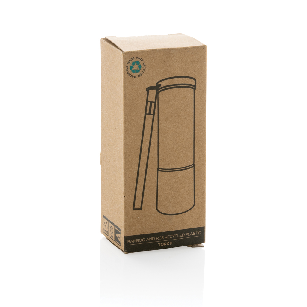 Miniature 9 pour Lampe torche en bambou et plastique recyclé RCS