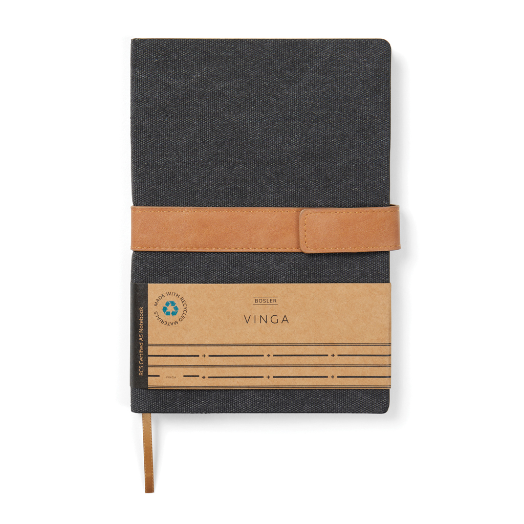 Miniature 8 pour VINGA Carnet de notes en toile recyclée RCS Bosler