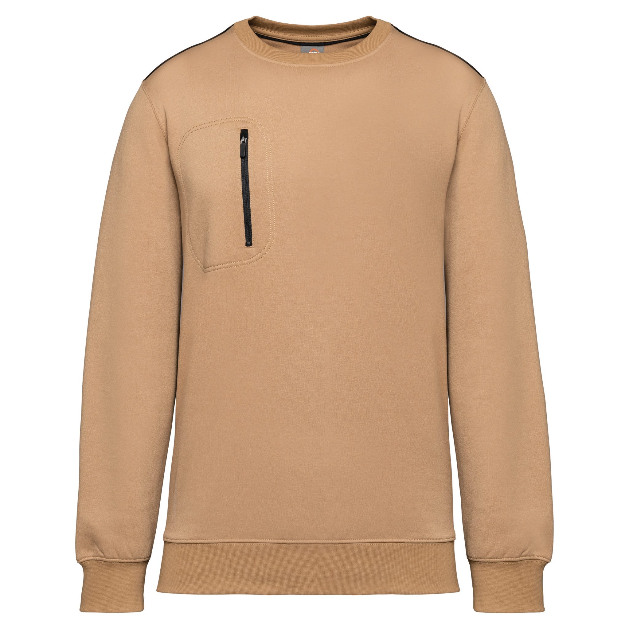 Miniature 27 pour Sweat-shirt Day To Day zip poche contrastée unisexe
