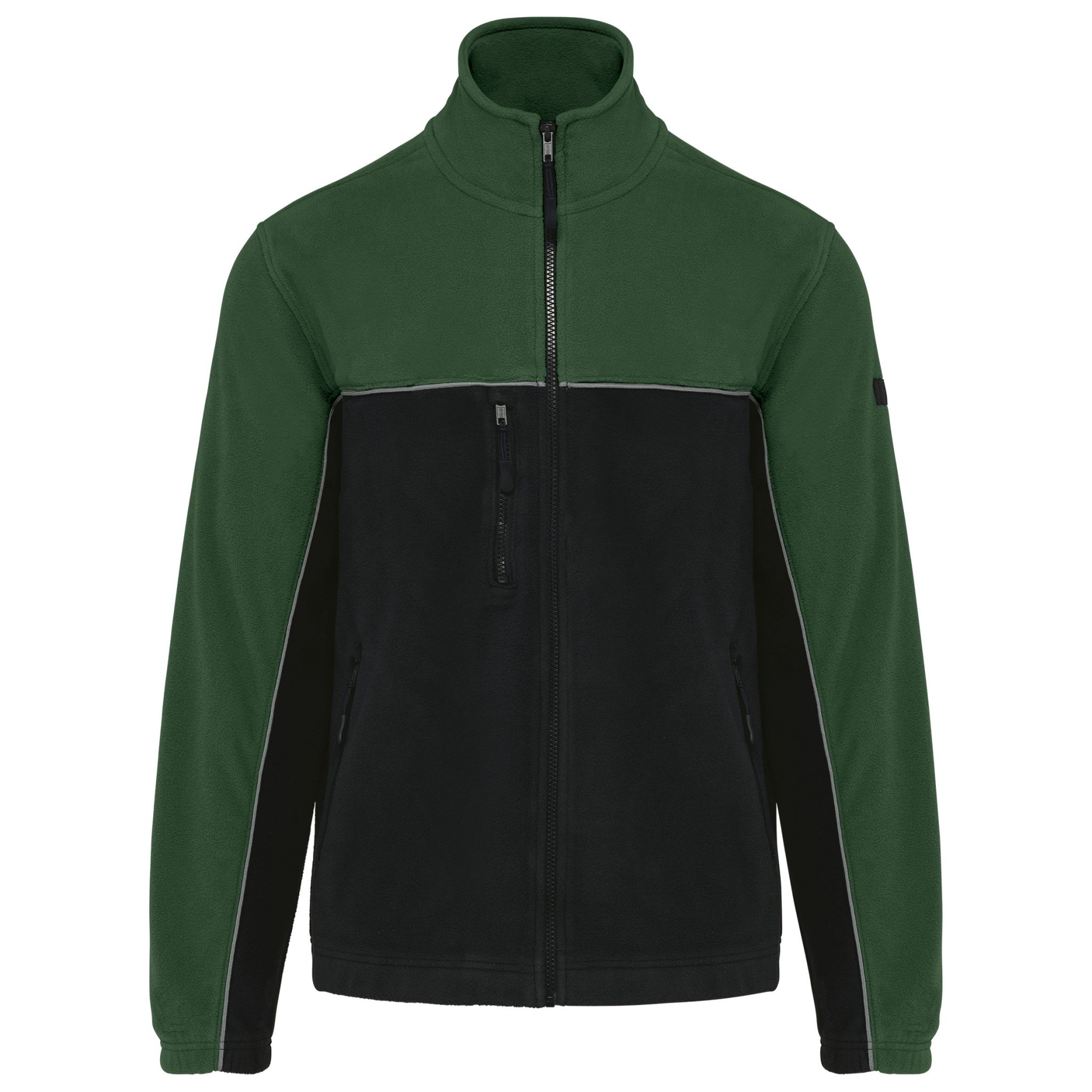Miniature 13 pour Veste micropolaire bicolore écoresponsable unisexe