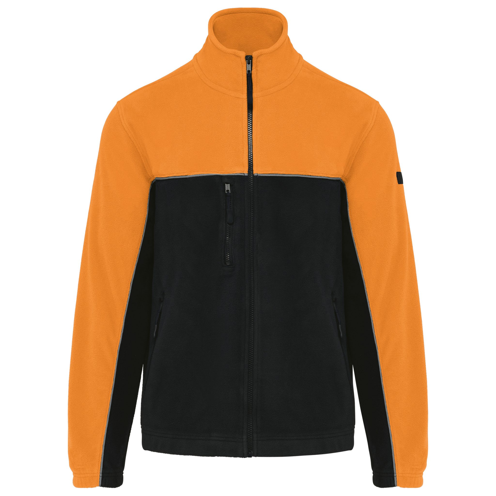 Miniature 14 pour Veste micropolaire bicolore écoresponsable unisexe