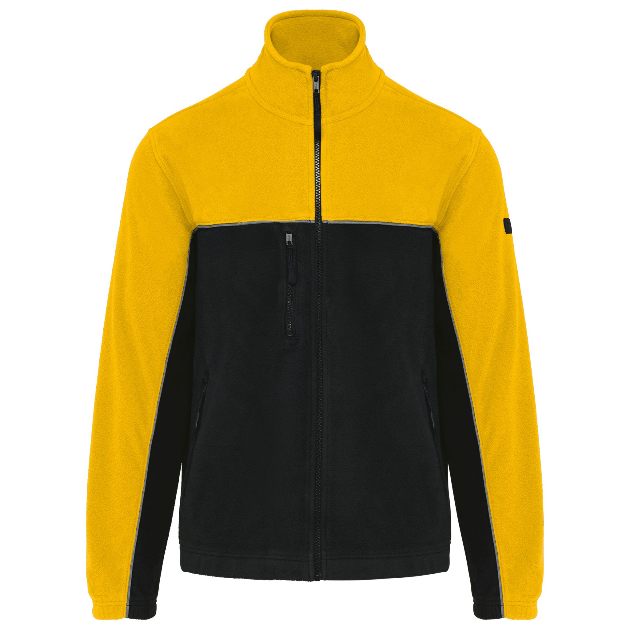 Miniature 16 pour Veste micropolaire bicolore écoresponsable unisexe