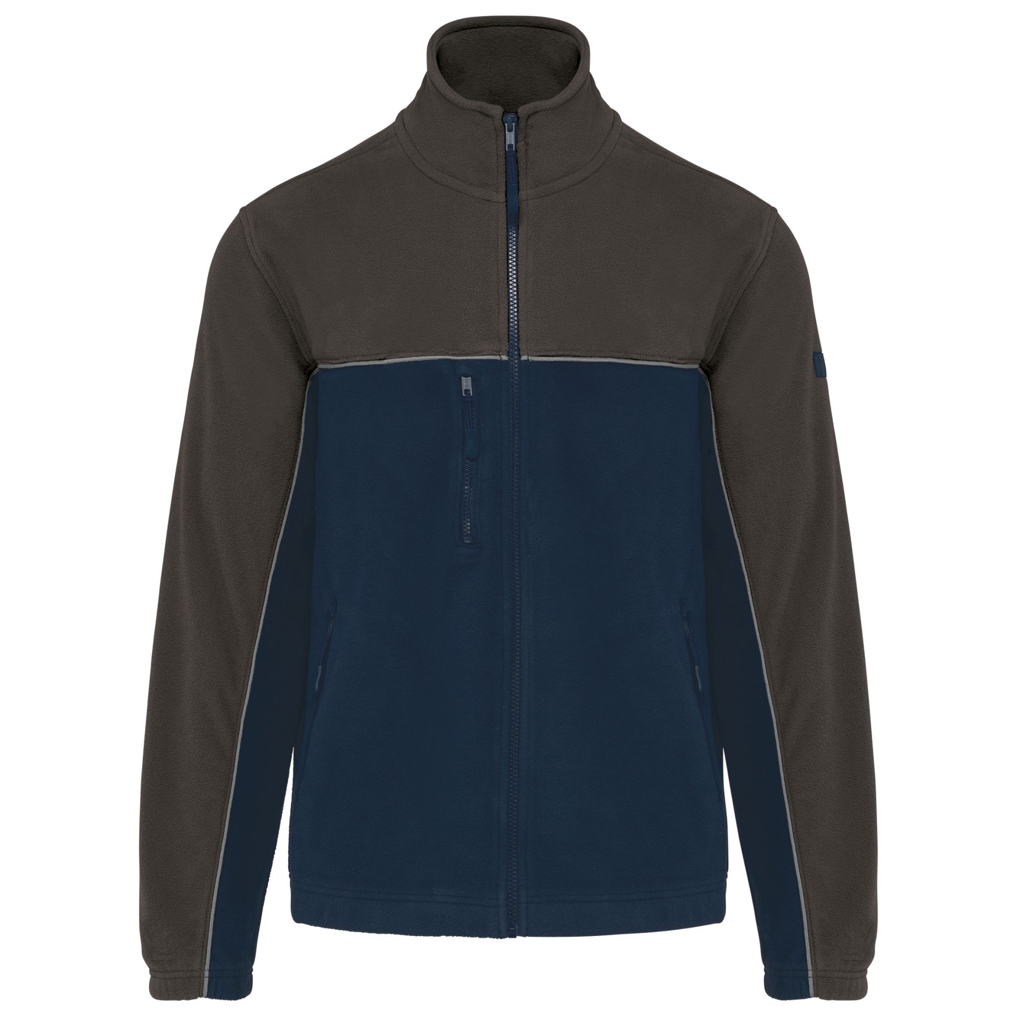 Miniature 17 pour Veste micropolaire bicolore écoresponsable unisexe