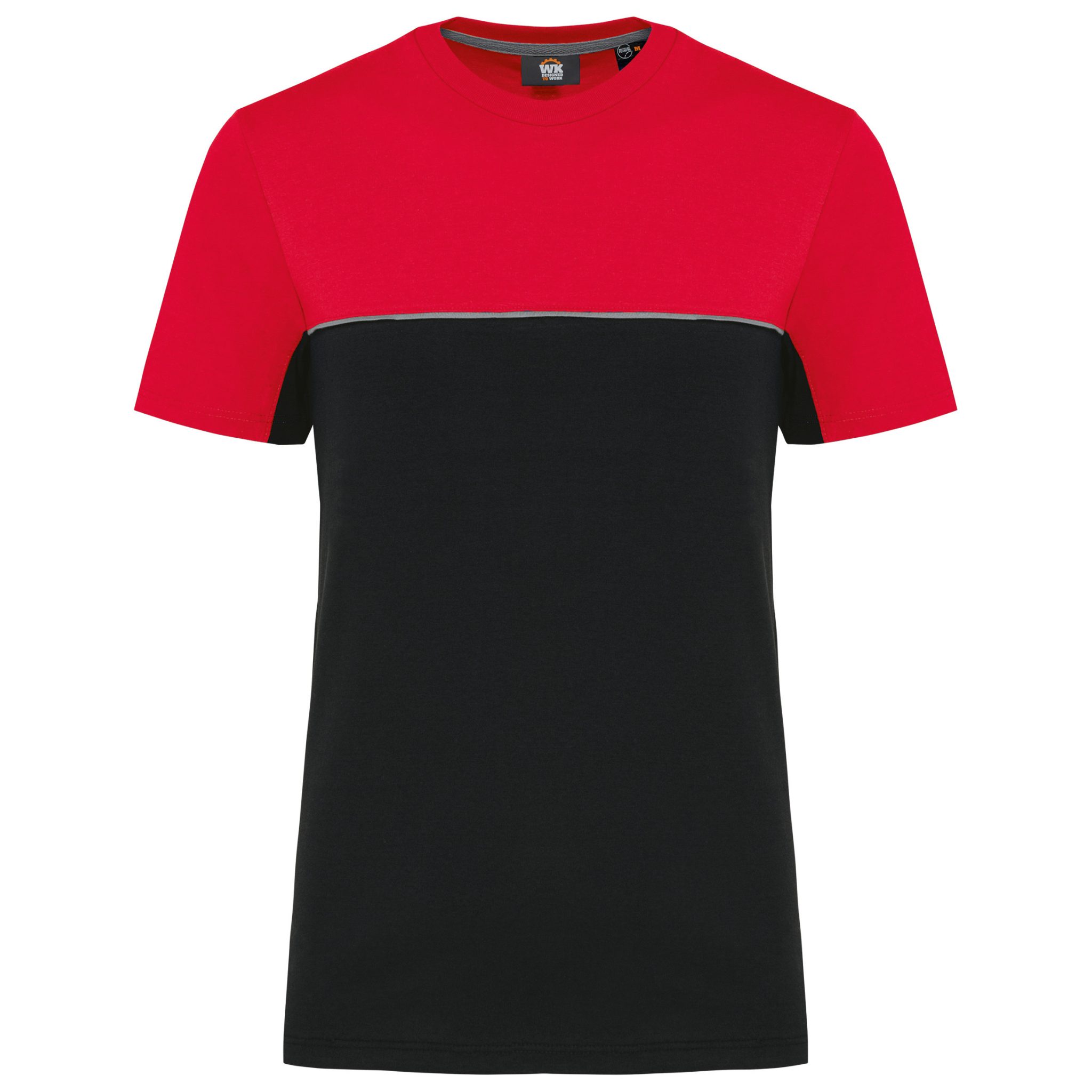 Miniature 13 pour T-shirt bicolore écoresponsable manches courtes unisexe