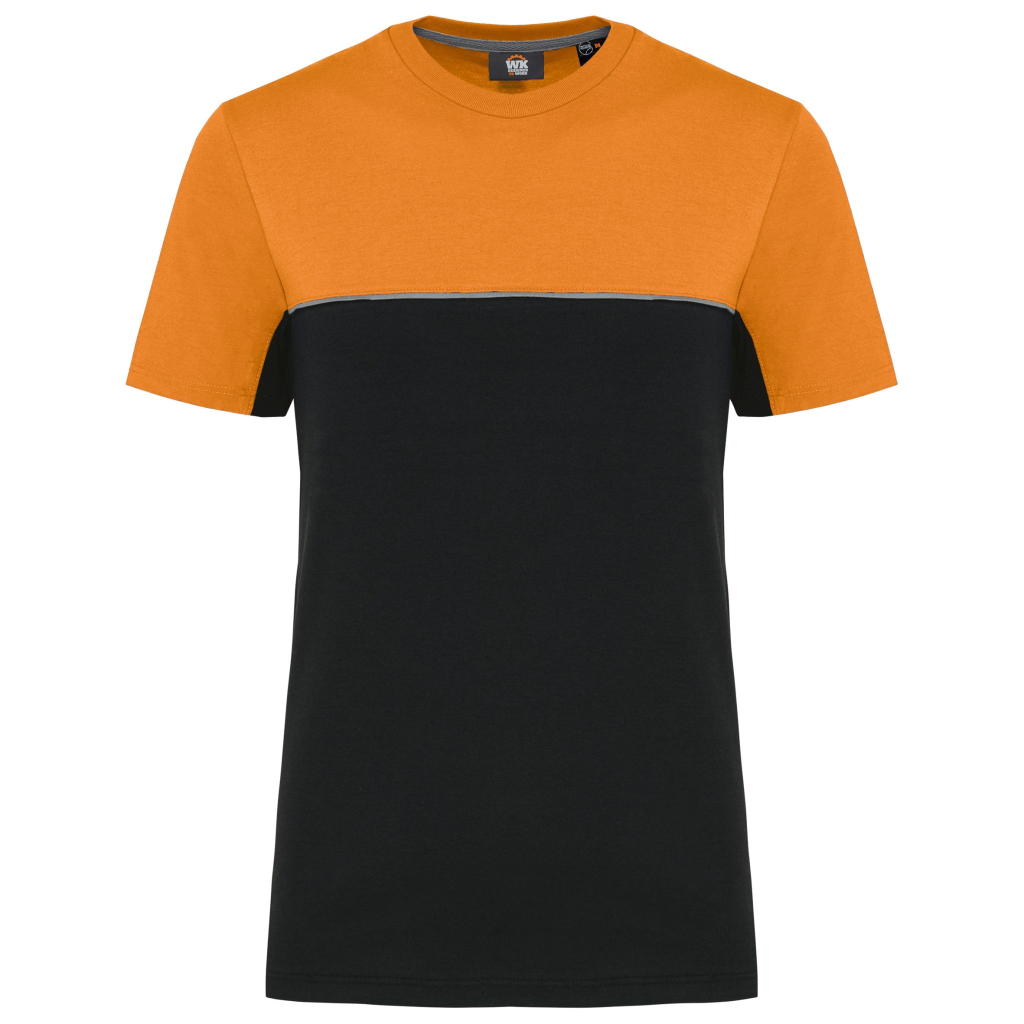 Miniature 12 pour T-shirt bicolore écoresponsable manches courtes unisexe