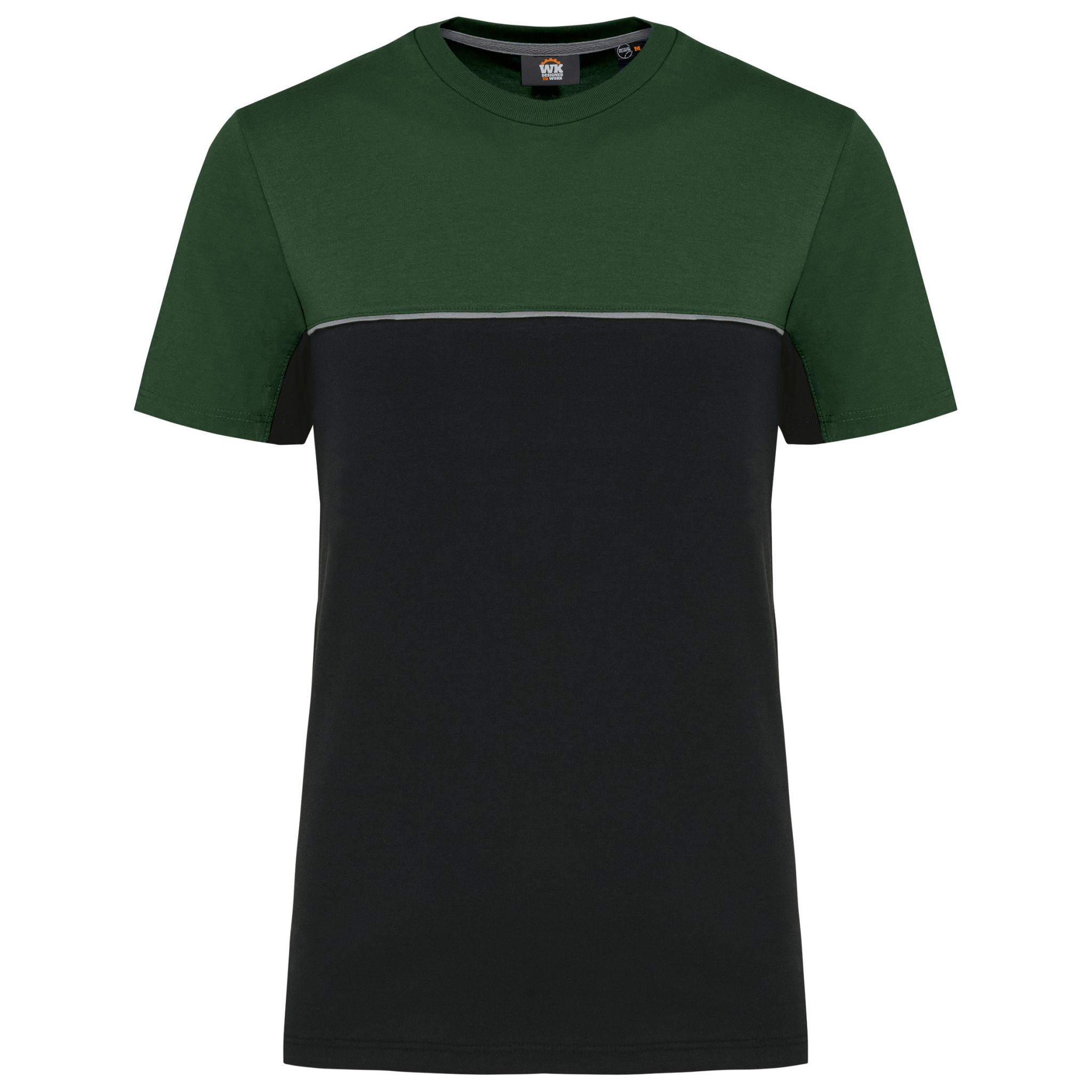 Miniature 11 pour T-shirt bicolore écoresponsable manches courtes unisexe